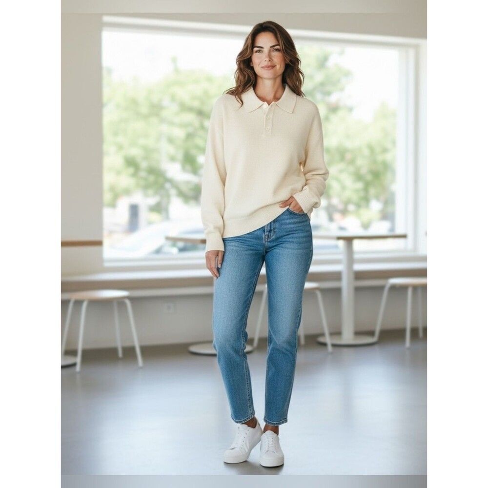 Parke Collar Button Sweater